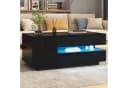 REDOM Hebetisch Schwarz mit LED-Beleuchtung und Hubfunktion Bild 2