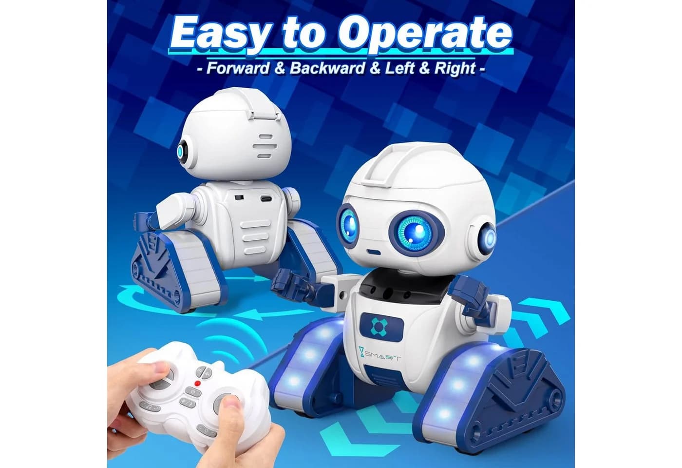 POPOLIC RC-Roboter Projektionsroboter mit Tanz- und Gesangsfunktion - Bild 4