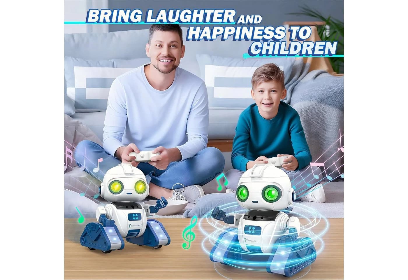 POPOLIC RC-Roboter Projektionsroboter mit Tanz- und Gesangsfunktion - Bild 5