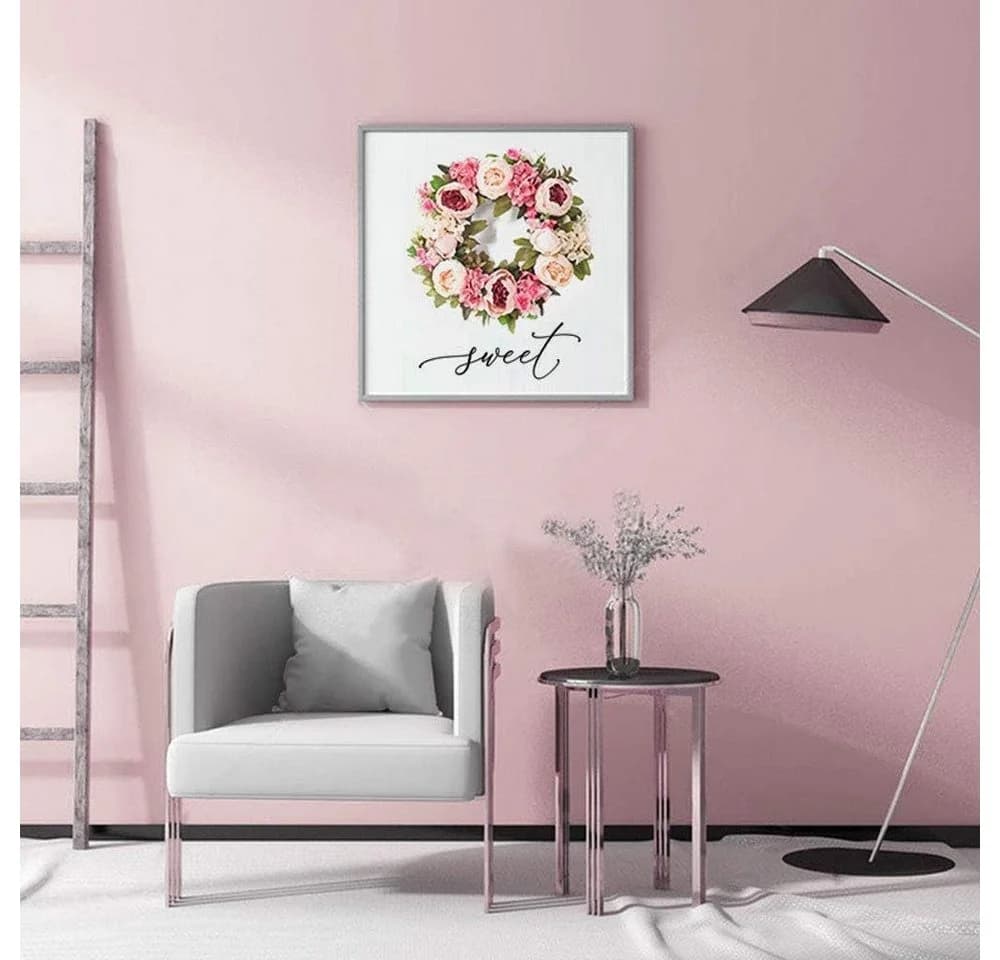 POPOLIC Kunstkranz Deko Kranz Handgefertigt Ø 40cm - Bild 3