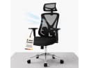 Hoolamyie Ergonomischer Bürostuhl Schwarz mit Mesh-Rückenlehne Bild 2