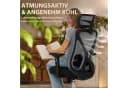 Hoolamyie Ergonomischer Bürostuhl Schwarz mit Mesh-Rückenlehne Bild 3
