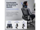 Hoolamyie Ergonomischer Bürostuhl mit Kopfstütze & 4D Lordosenstütze Bild 4