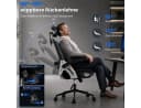 Hoolamyie Ergonomischer Bürostuhl mit Kopfstütze & 4D Lordosenstütze Bild 5