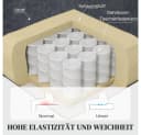 BBG Massagesessel Relaxsessel mit Heizfunktion & Liegefunktion grau Bild 5