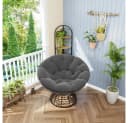 BBG Papasan Sessel mit 360° Drehfunktion & dickem Kissen Bild 2
