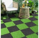 BBG Terrassenfliesen 44er Set Grau Steinoptik Kunststoff Klicksystem Bild 5