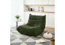 REDOM Sofa Sitzsack Grün Teddyfleece rahmenlos Bild 2