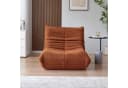 HAUSS SPOLE Sitzsack Orange Teddyfleece Relax-Sessel Bild 1