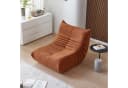 HAUSS SPOLE Sitzsack Orange Teddyfleece Relax-Sessel Bild 2