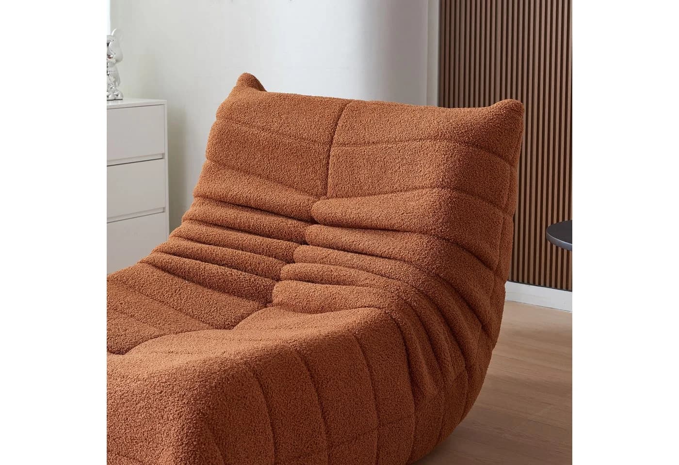 HAUSS SPOLE Sitzsack Orange Teddyfleece Relax-Sessel - Bild 5