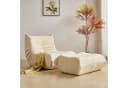 HAUSS SPOLE Sitzsack Lazy Sofa mit Fußhocker Beige Bild 4