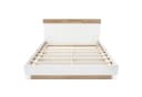 REDOM Holzbett Doppelbett Kiefernholz Weiß Bild 5