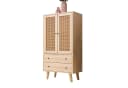 OKWISH Sideboard Eiche Modern 4 Fächer Bild 2