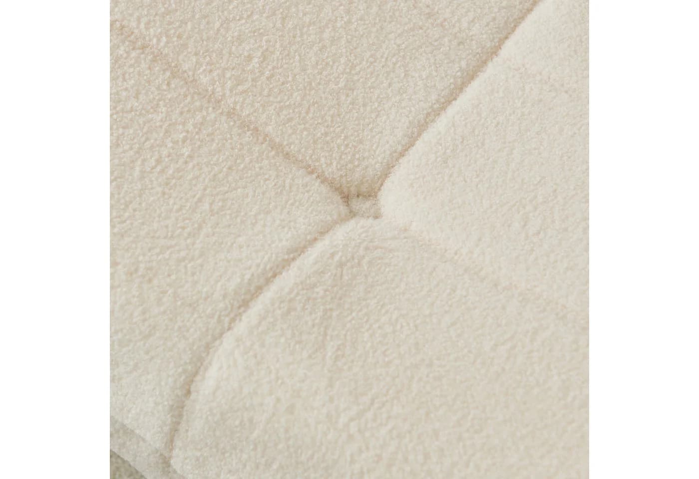 MODFU Sitzsack Einzelsofa Beige Teddyfleece - Bild 4
