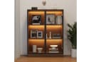 MODFU Glasvitrine mit LED-Beleuchtung und 3 Böden Bild 1