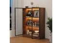 MODFU Glasvitrine mit LED-Beleuchtung und 3 Böden Bild 2