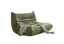 MODFU Teddy-Samt Sofa Klappbares Einzelsofa Ergonomische Unterstützung Bild 2