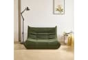 MODFU Teddy-Samt Sofa Klappbares Einzelsofa Ergonomische Unterstützung Bild 4