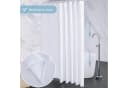 OKWISH Duschvorhang Weiß Wasserabweisend Anti-Schimmel Bild 5