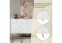 HAUSS SPOLE Sideboard 7 Schubladen Goldene Griffe Goldene Beine Weiß Bild 5