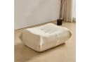MODFU Sitzsack Sofa Beige Teddyfleece Einzelsofa Bild 4