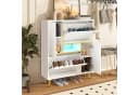 MODFU Schuhschrank mit Hochglanzfront und LED-Licht Bild 1