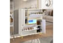 MODFU Schuhschrank mit Hochglanzfront und LED-Licht Bild 3