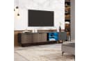MODFU TV-Schrank Schwarz Marmoroptik LED-Beleuchtung Bild 5