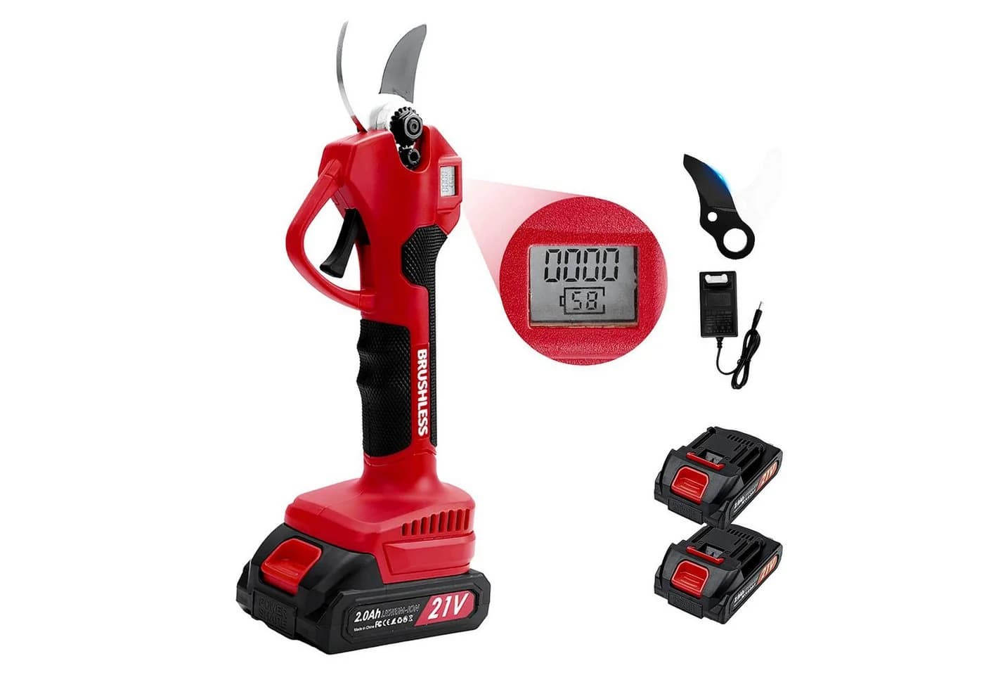 BBWL Akku-Astschere 300W mit 3 Schnittgrößen - Bild 2