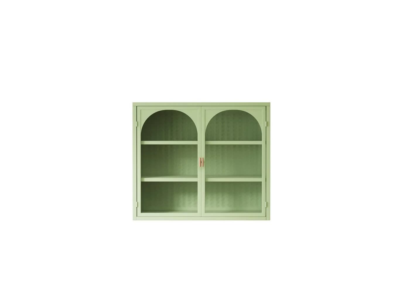MODFU Hängeschrank 70 cm mit gewebtem Muster und 3 Ablagen - Bild 4