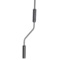 BBWL Klemmmarkise Aluminium Grau ohne Bohren höhenverstellbar Bild 5