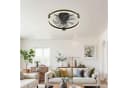 BBWL Deckenventilator mit LED 35W dimmbar 3000-6500K APP Fernbedienung Bild 2