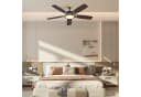 BBWL Deckenventilator LED mit App-Steuerung, dimmbar, 6 Stufen, Timer, 110-240V Bild 5