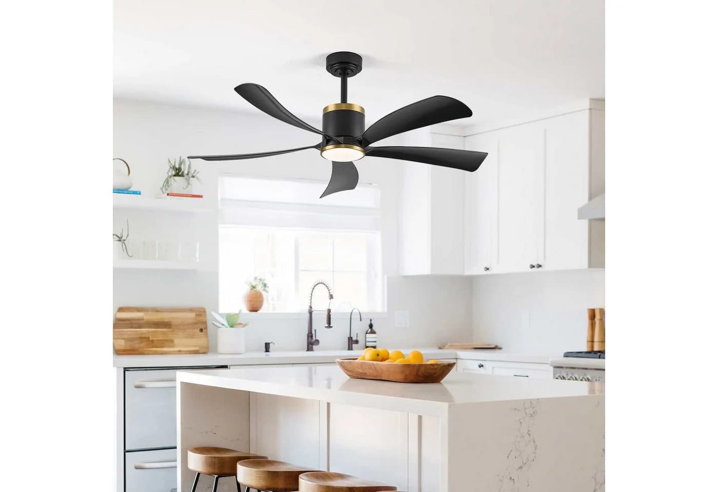 BBWL Deckenventilator LED mit App-Steuerung, dimmbar & Timer - Bild 5