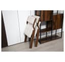 BBWL Klappstuhl mit Polster 2er Set Beige Samt Holz Bild 1