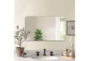 BBWL Wandspiegel Rechteckig HD-Glas Wasserabweisend Bild 2