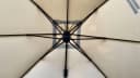 BBWL Sonnenschirm 3x3m Ampelschirm mit 360° Drehfunktion Bild 3