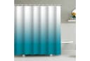 OKWISH Duschvorhang Wasserabweisend Ombre-Design Inkl. Haken Bild 3