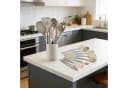 OKWISH Kochbesteck-Set 12-tlg. Silikon Edelstahl Beige Bild 2