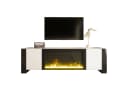 OKWISH Lowboard TV-Schrank mit Dekorativem Elektrokamin Hochglanz Bild 2