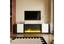 OKWISH Lowboard TV-Schrank mit Dekorativem Elektrokamin Hochglanz Bild 4