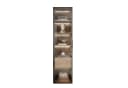 OKWISH Vitrine Badezimmerschrank mit LED-Lichtleiste und Glastür Bild 2