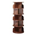 BBWL Drehbares Bücherregal 360° mit 5 Ebenen aus MDF Bild 1