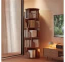 BBWL Drehbares Bücherregal 360° mit 5 Ebenen aus MDF Bild 3