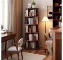 BBWL Drehbares Bücherregal 360° mit 5 Ebenen aus MDF Bild 5