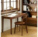 BBWL Esszimmerstuhl 2er Set Massivholz Mid-Century Walnuss Bild 4