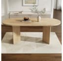 BBWL Esstisch 200x90cm MDF Eiche Modern Bild 4
