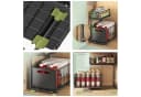 OKWISH Küchenorganizer-Set Unterschrank mit Schublade, Metall, Schwarz Bild 4
