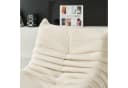 STILVORA Sitzsack Relaxsessel Beige Indoor-Lazy Sofa mit Schaumstoff Bild 5
